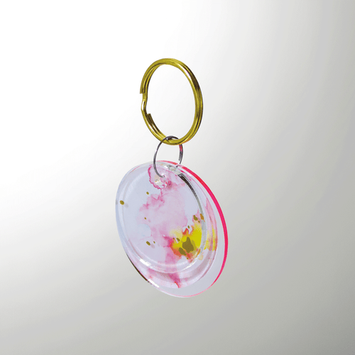 ドロップキーホルダー あわいろ桜