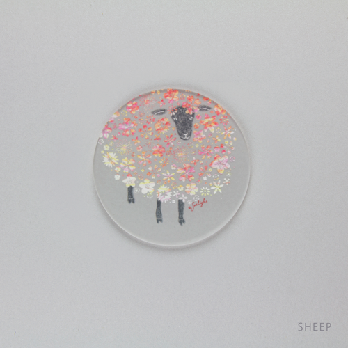 toumei×sotlight コースター　SHEEP