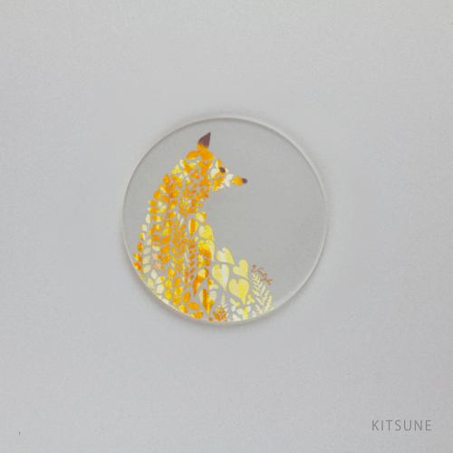 toumei×sotlight コースター　KITSUNE