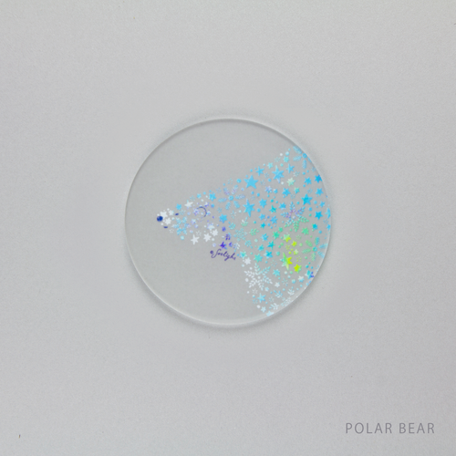 toumei×sotlight コースター　POLAR BEAR