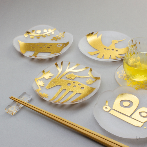 箔まめざら　祝い　４枚セット　い