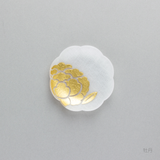 箔祝こまめざら　牡丹