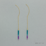あわいろ　ピアス　朝露