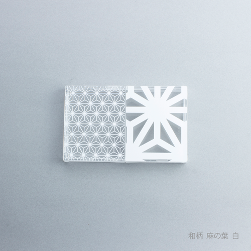 sonoiro 和柄　麻の葉　白