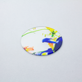 ikebana コースター　アイリス Blue × Yellow