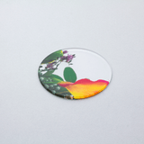 ikebana コースター　カラー　Orange × Purple