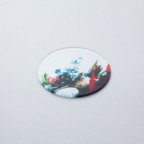 ikebana コースター　プロテア White × Silver
