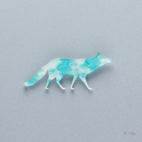 切り絵 バッジ