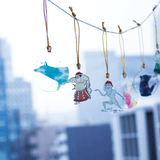 妖怪 クリスマスオーナメント ５個セット