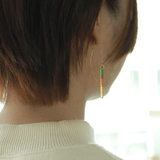 あわいろ　ピアス　日暮れ