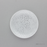 箔まめざら　ジオメトリー　シルバー　唐草