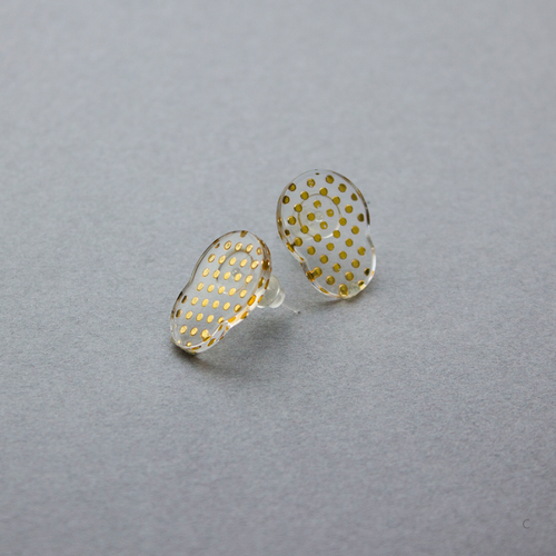 箔 ピアス　c