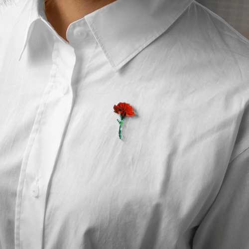 pixel flower バッジ