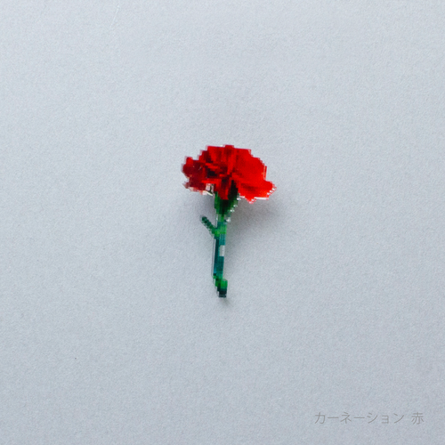 pixel flower バッジ