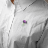 pixel flower バッジ