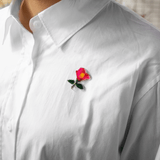 pixel flower バッジ