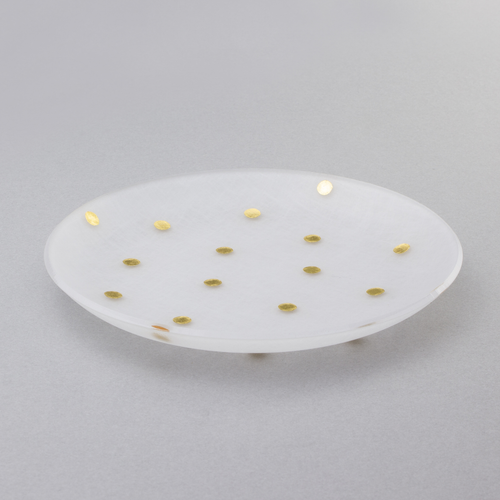 箔 プレート 13.5cm　蒔